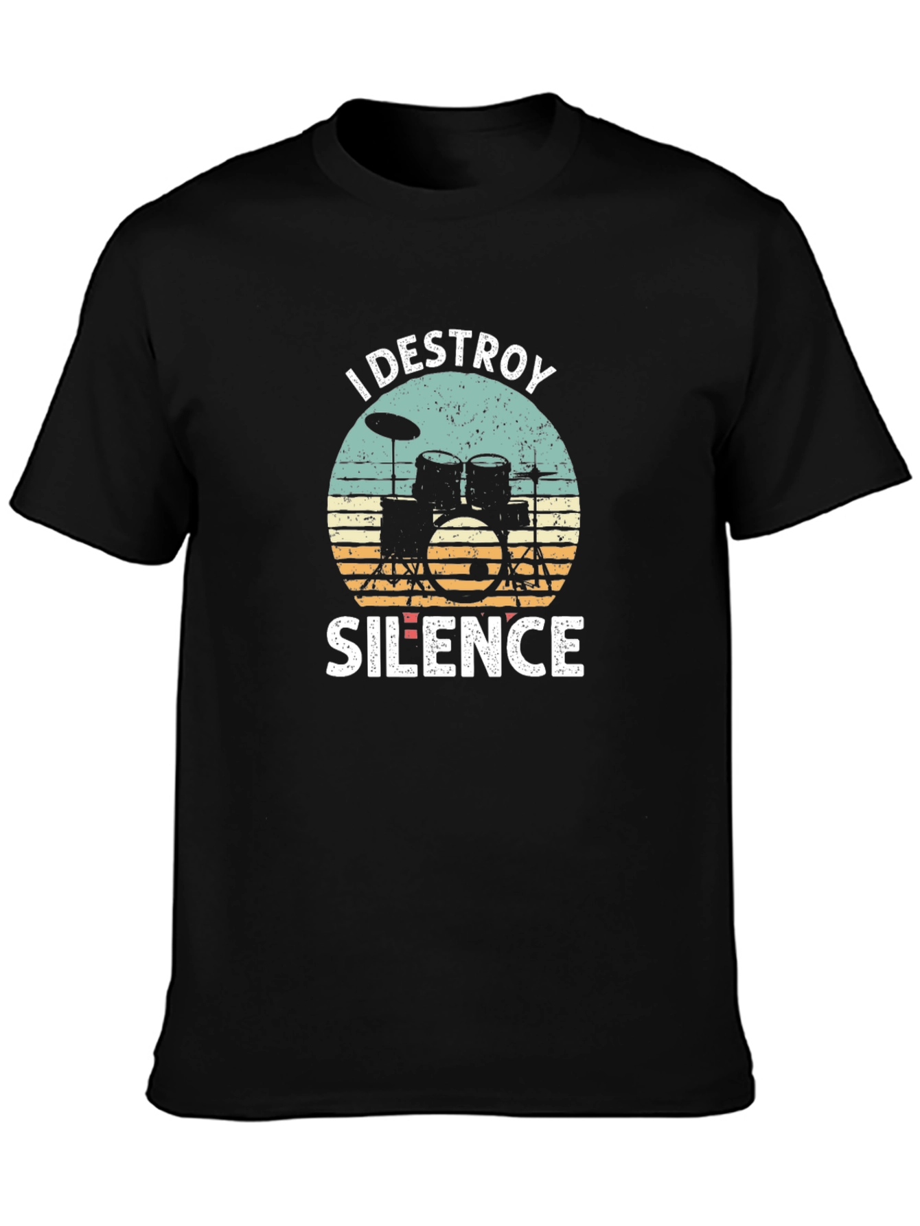 Destroy Silence Drummer T-Shirt