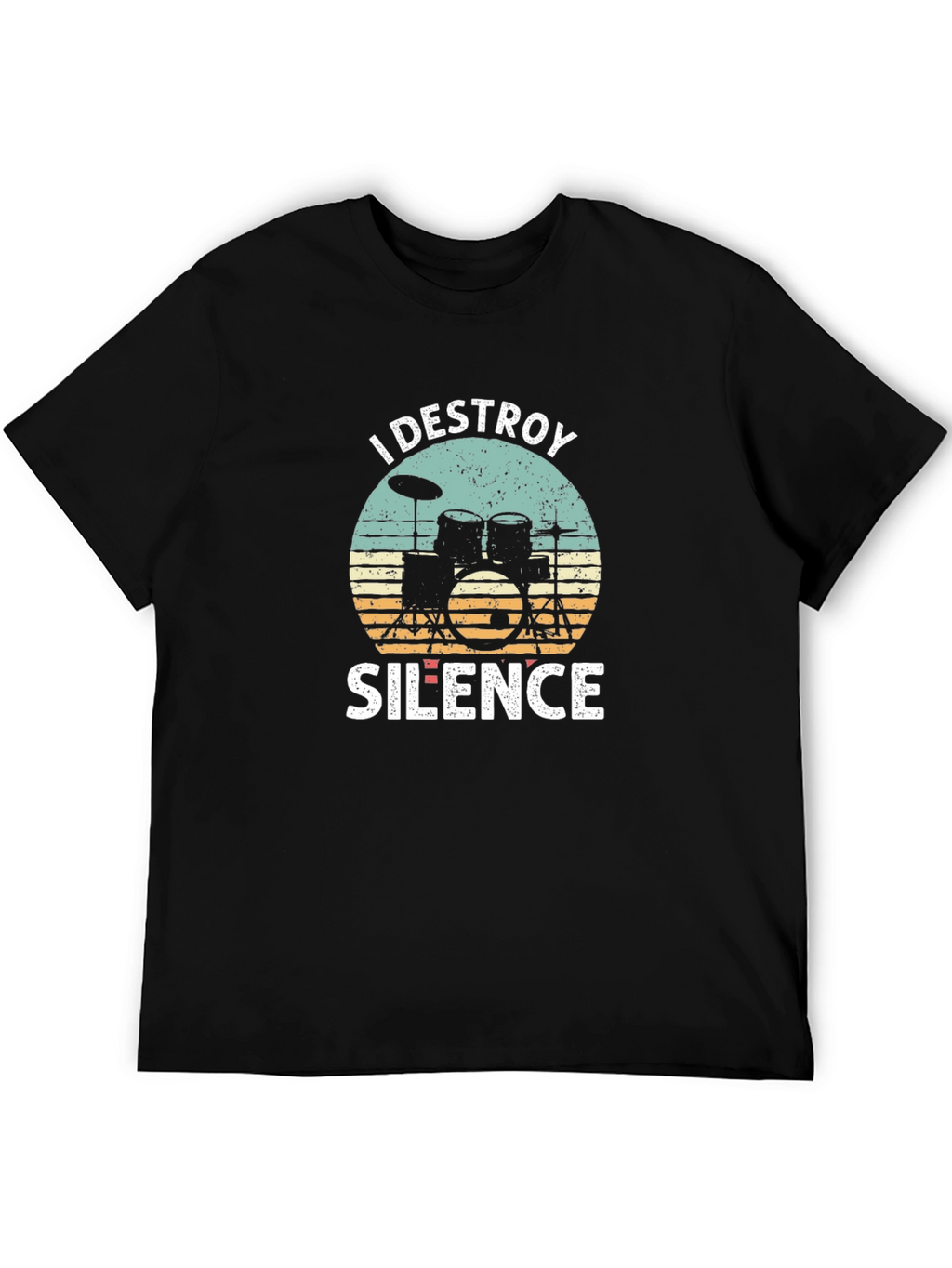 Destroy Silence Drummer T-Shirt