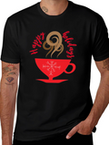 Holiday Coffee Graphic T-Shirt