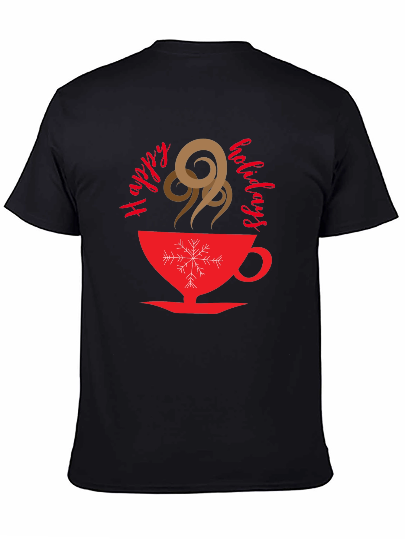 Holiday Coffee Graphic T-Shirt