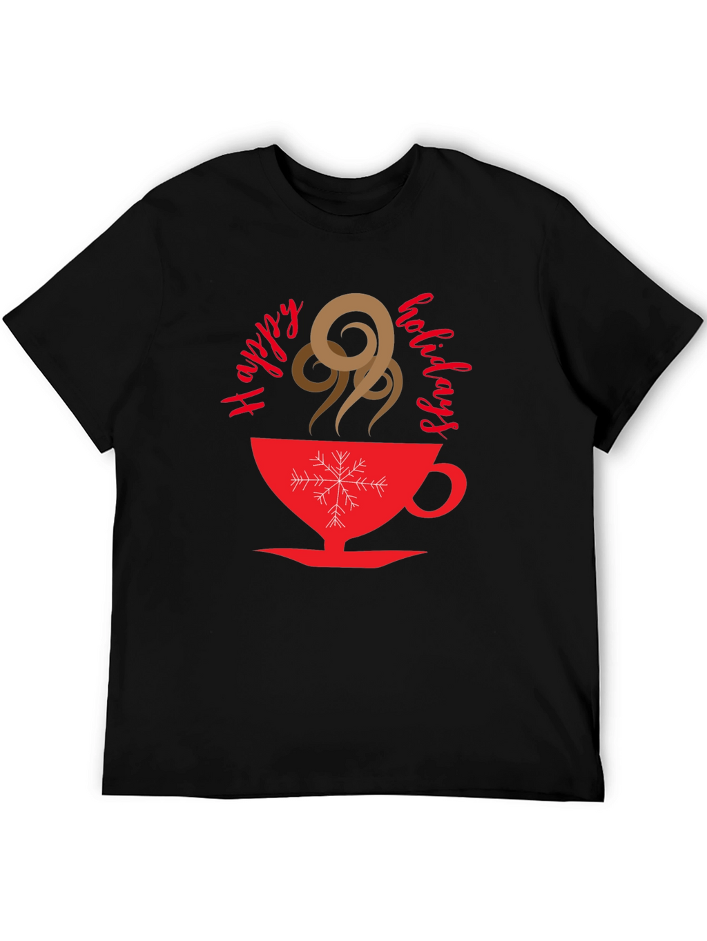 Holiday Coffee Graphic T-Shirt