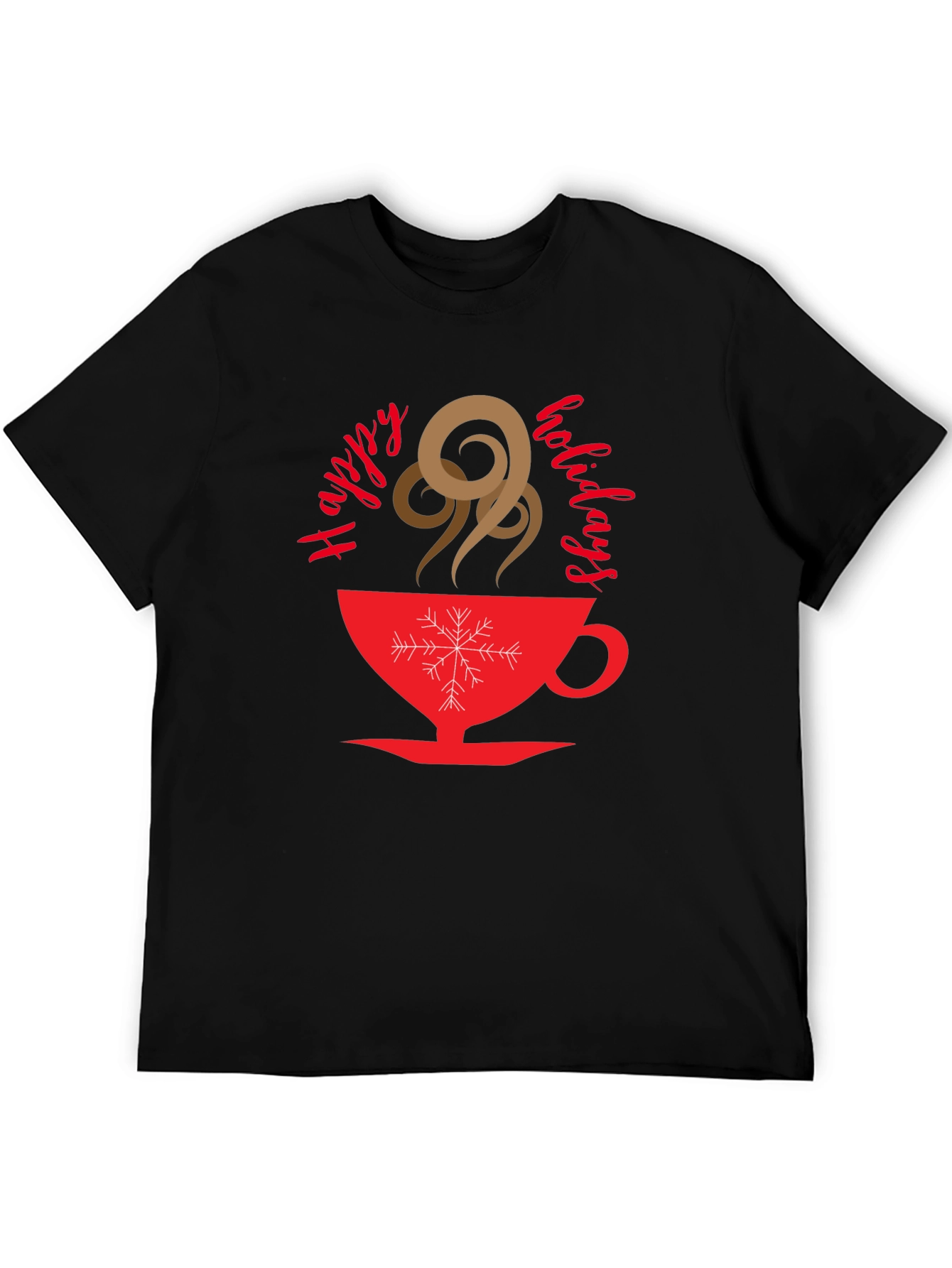 Holiday Coffee Graphic T-Shirt