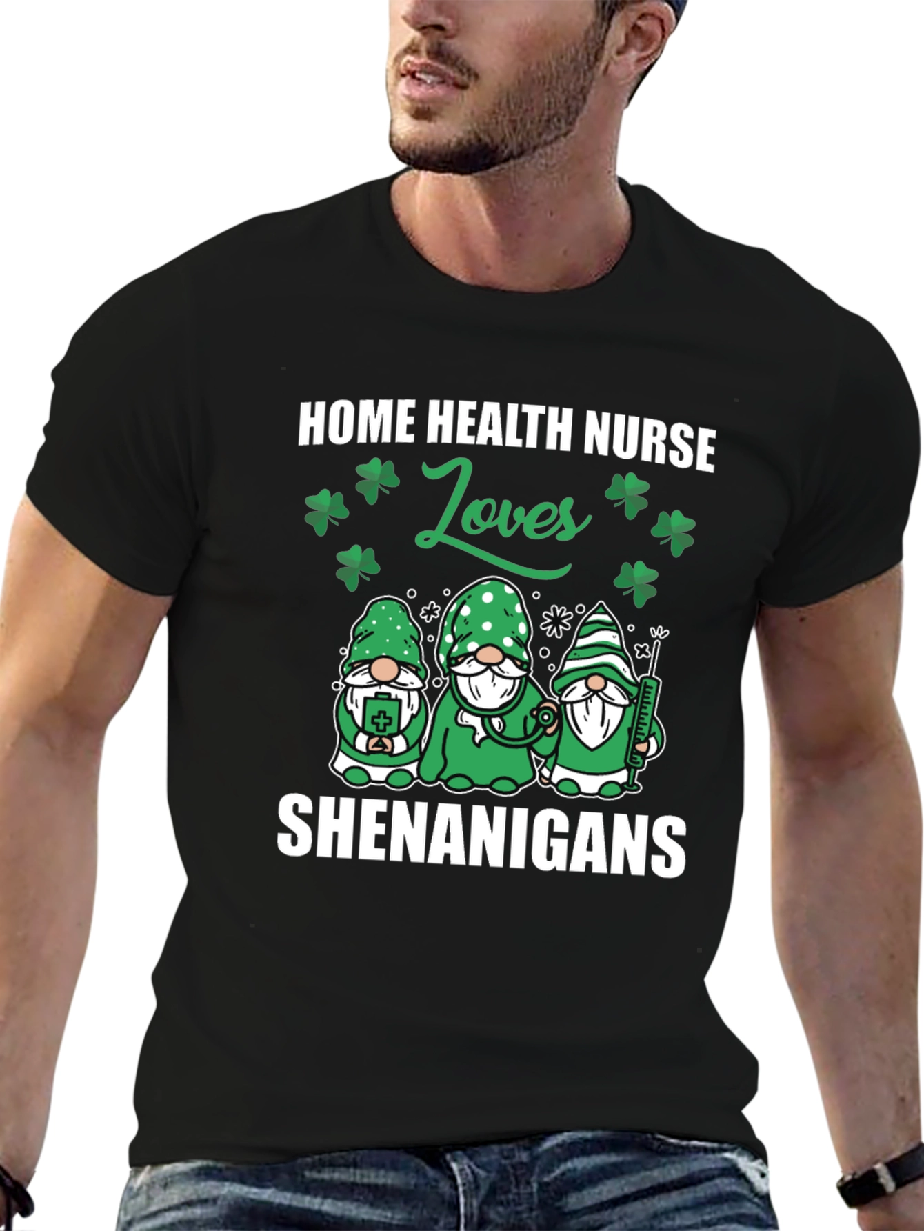 Home Health Nurse St. Patricks Day T-Shirt