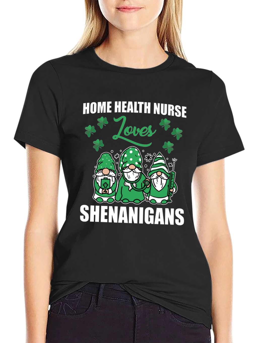 Home Health Nurse St. Patricks Day T-Shirt