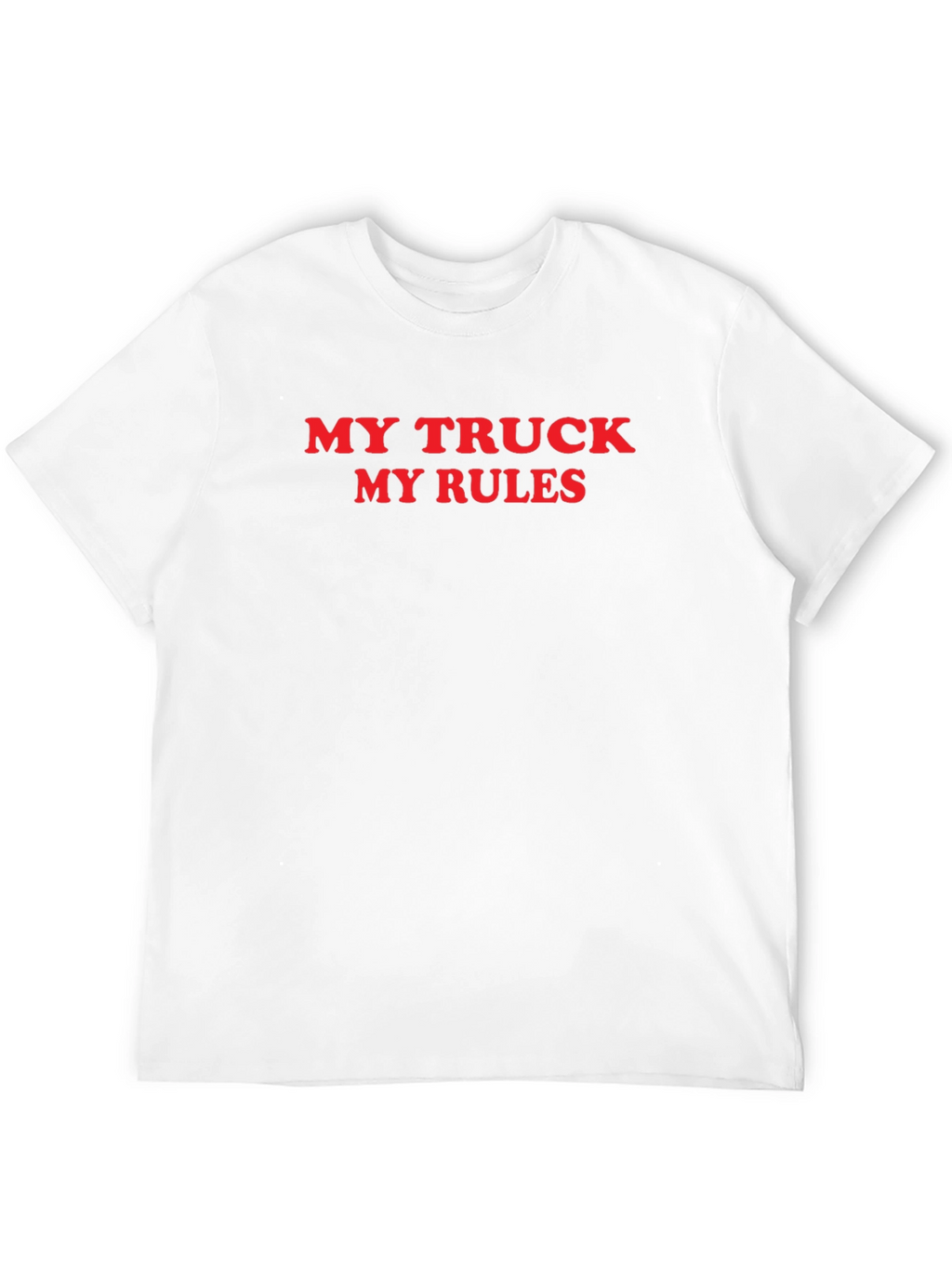 My Truck My Rules Graphic Tee - Black