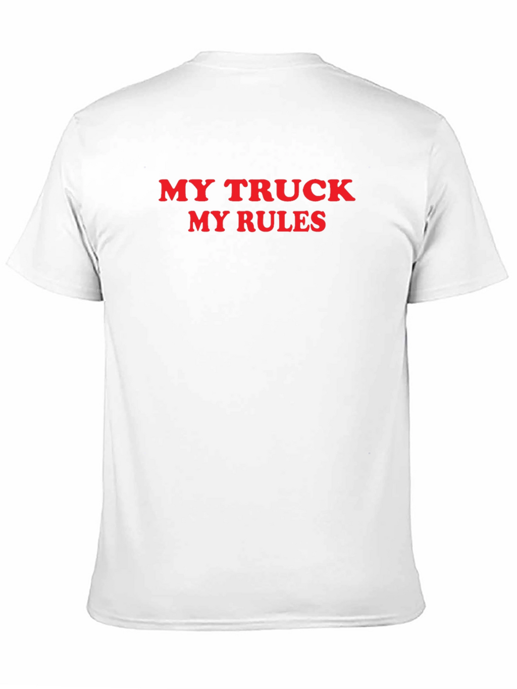My Truck My Rules Graphic Tee - Black