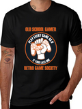 Old School Gamer Retro Game Society T-Shirt