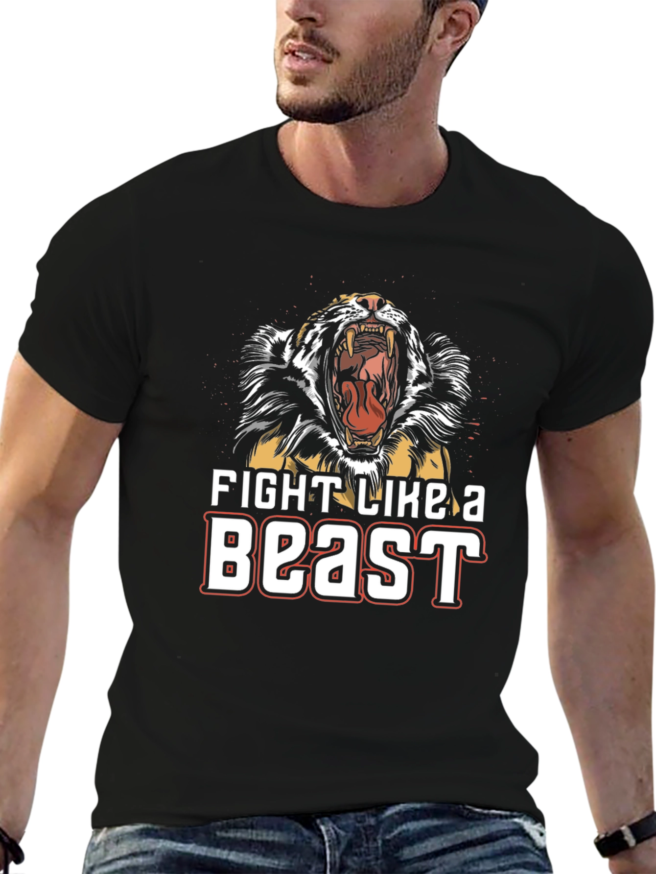 Fight Like a Beast Graphic Tee
