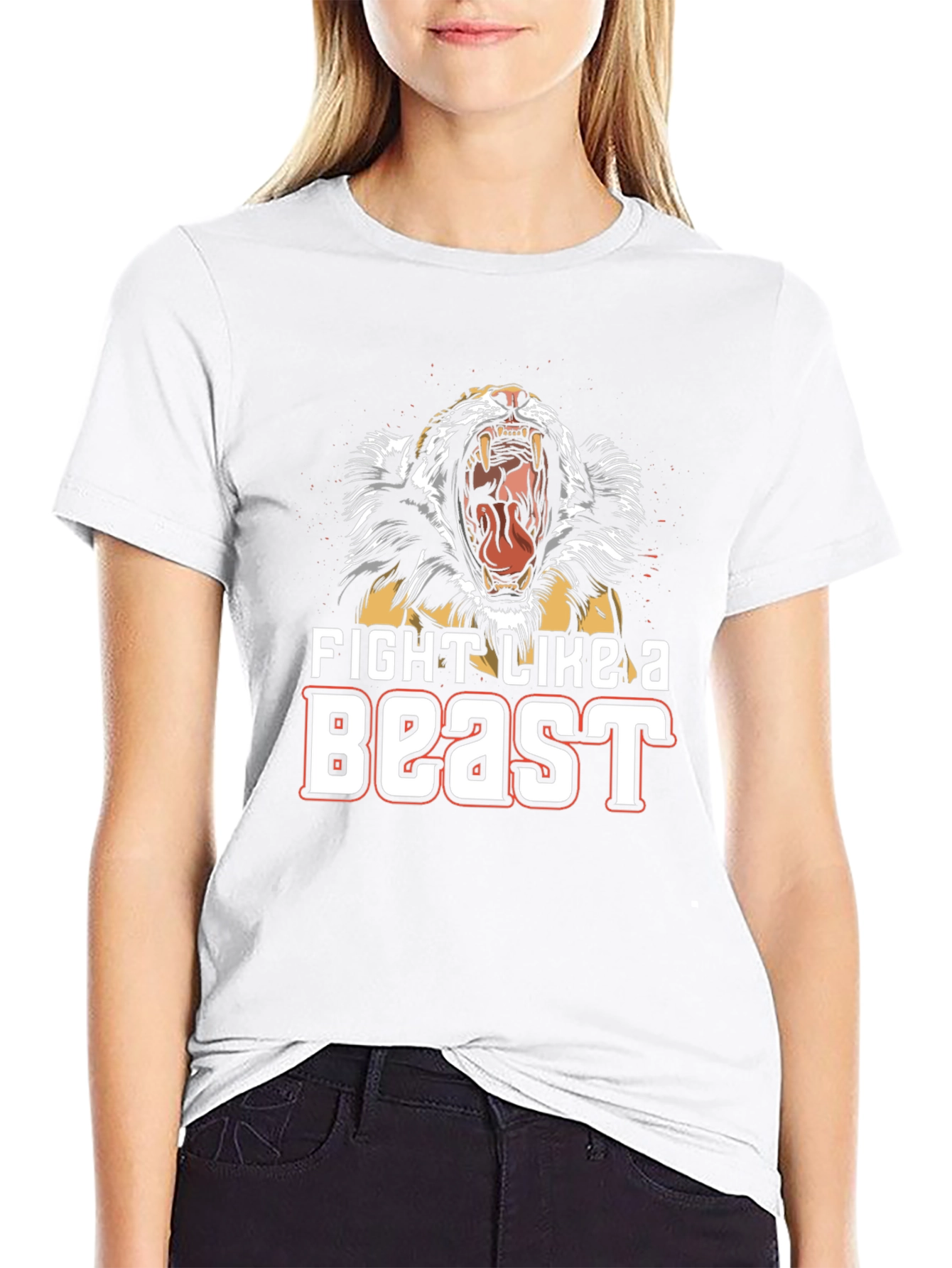 Fight Like a Beast Graphic Tee