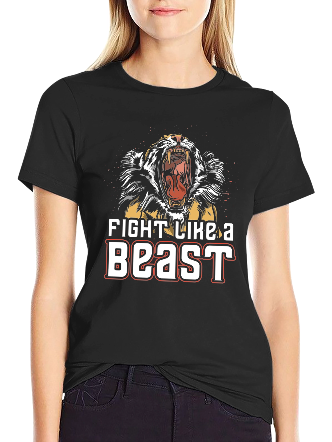 Fight Like a Beast Graphic Tee