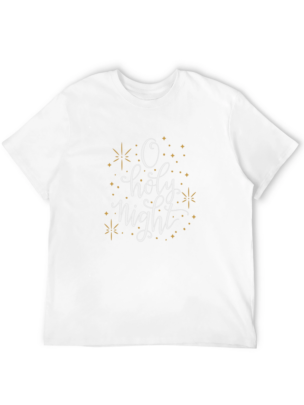 O Holy Night Graphic Tee - Festive Christmas Shirt