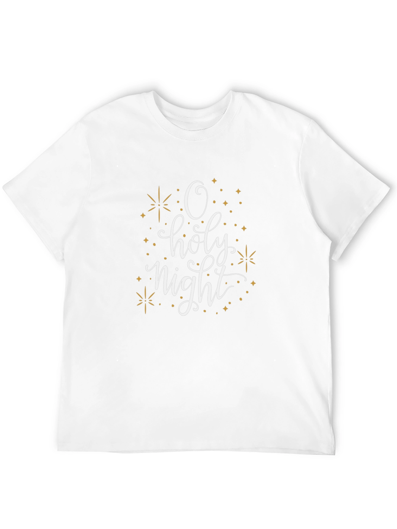 O Holy Night Graphic Tee - Festive Christmas Shirt