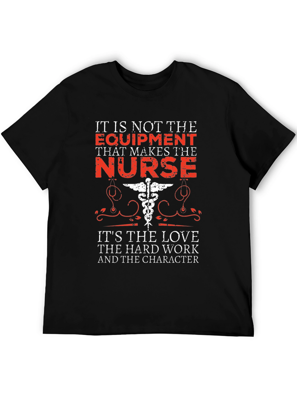 Nurse Appreciation Graphic Tee -  Love Work Character