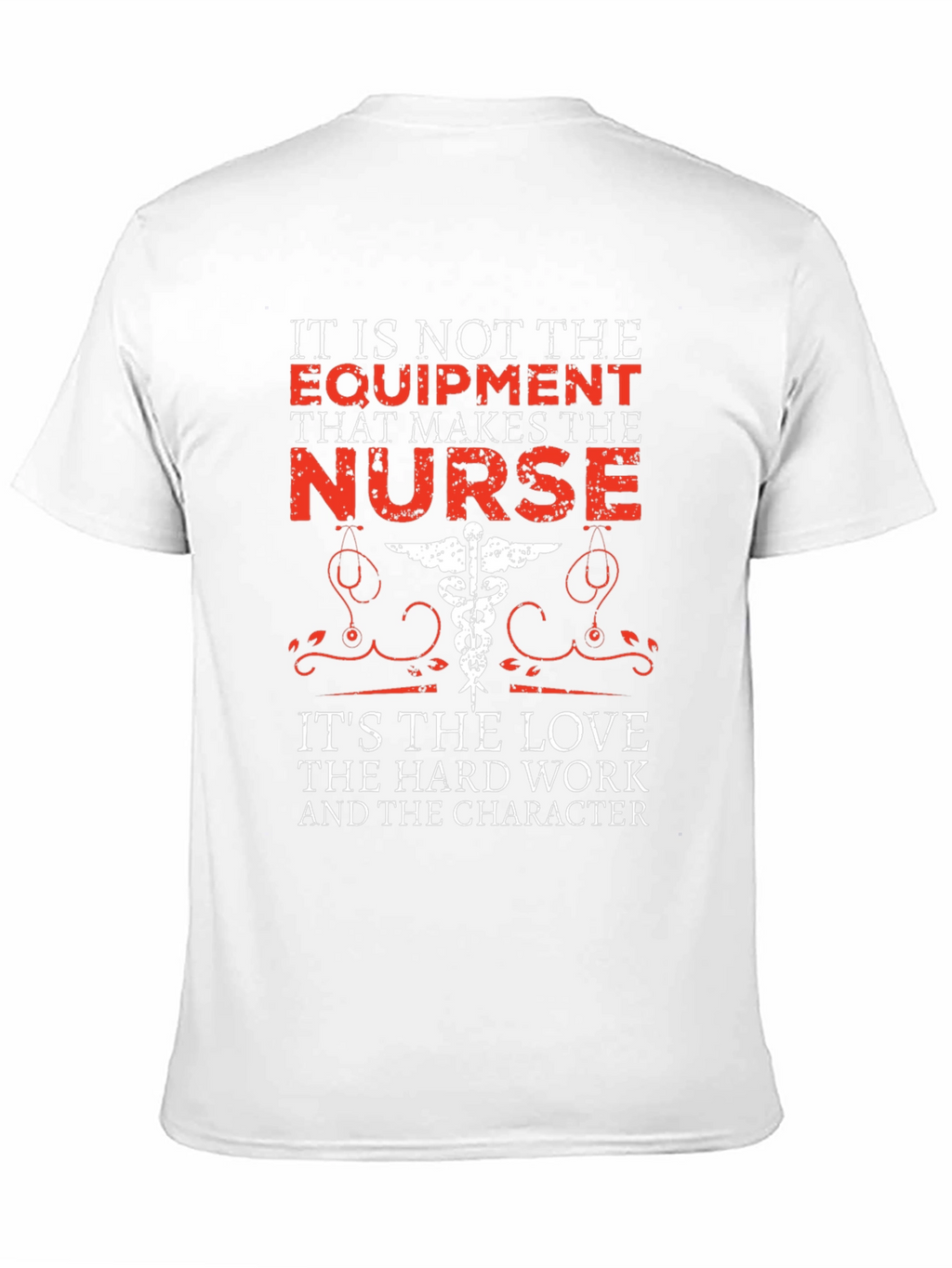 Nurse Appreciation Graphic Tee -  Love Work Character