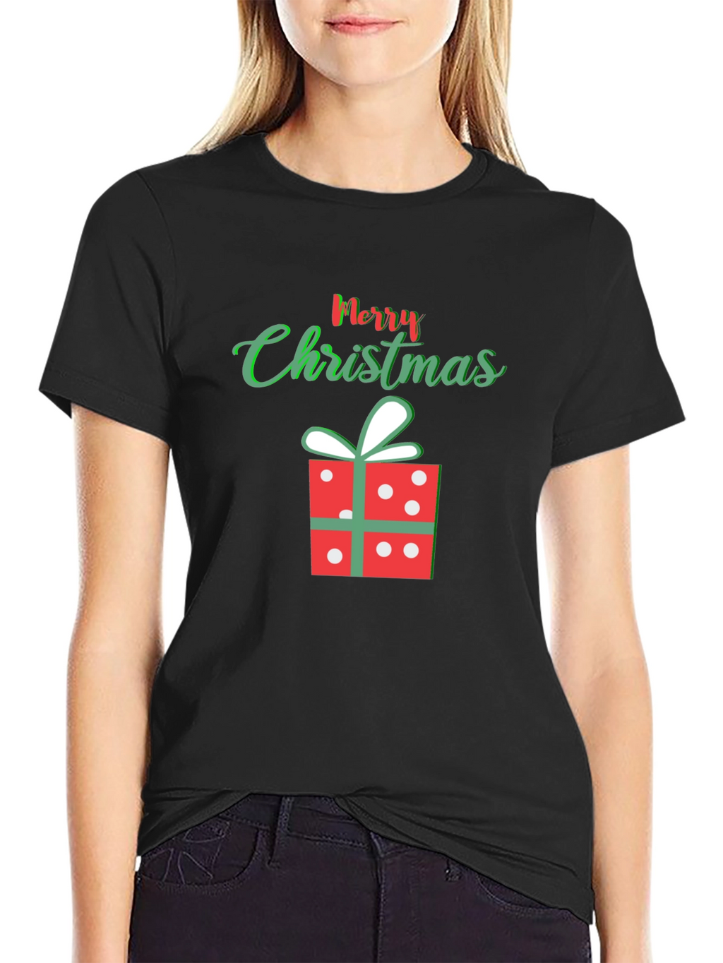 Festive Merry Christmas Gift T-Shirt