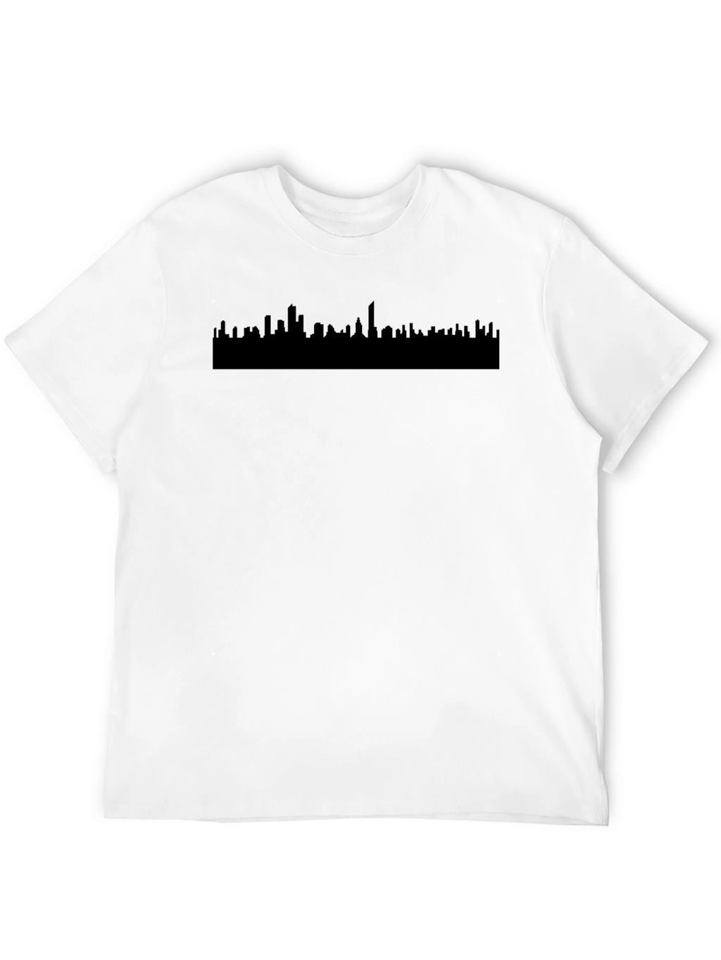 Cityscape Silhouette Tee - Modern Graphic T-Shirt
