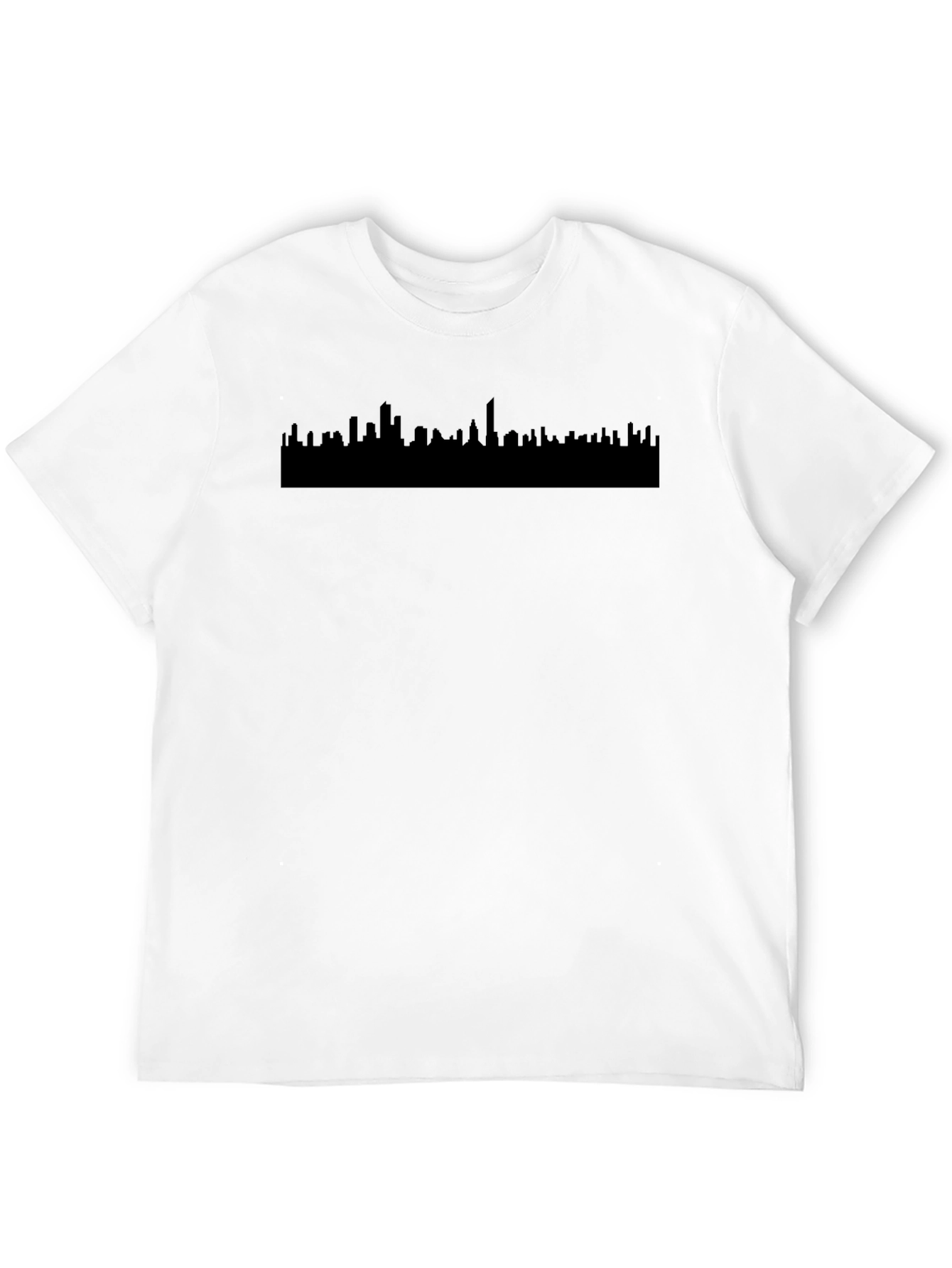Cityscape Silhouette Tee - Modern Graphic T-Shirt