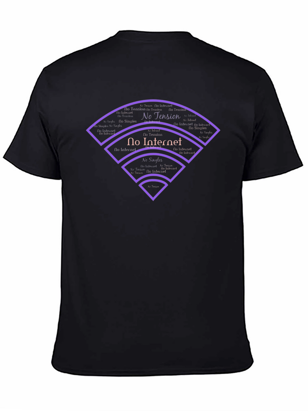 No Internet Graphic T-Shirt