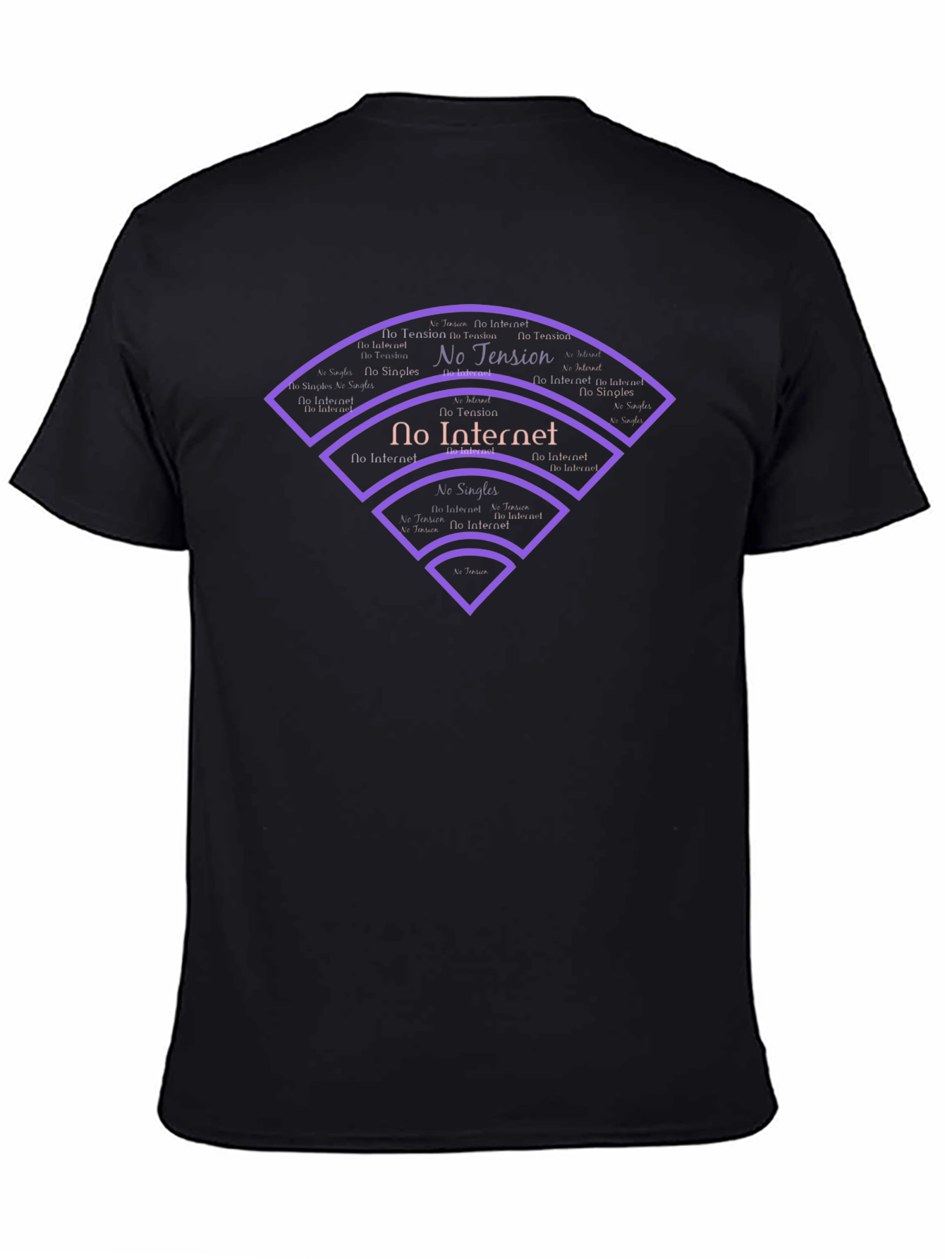 No Internet Graphic T-Shirt