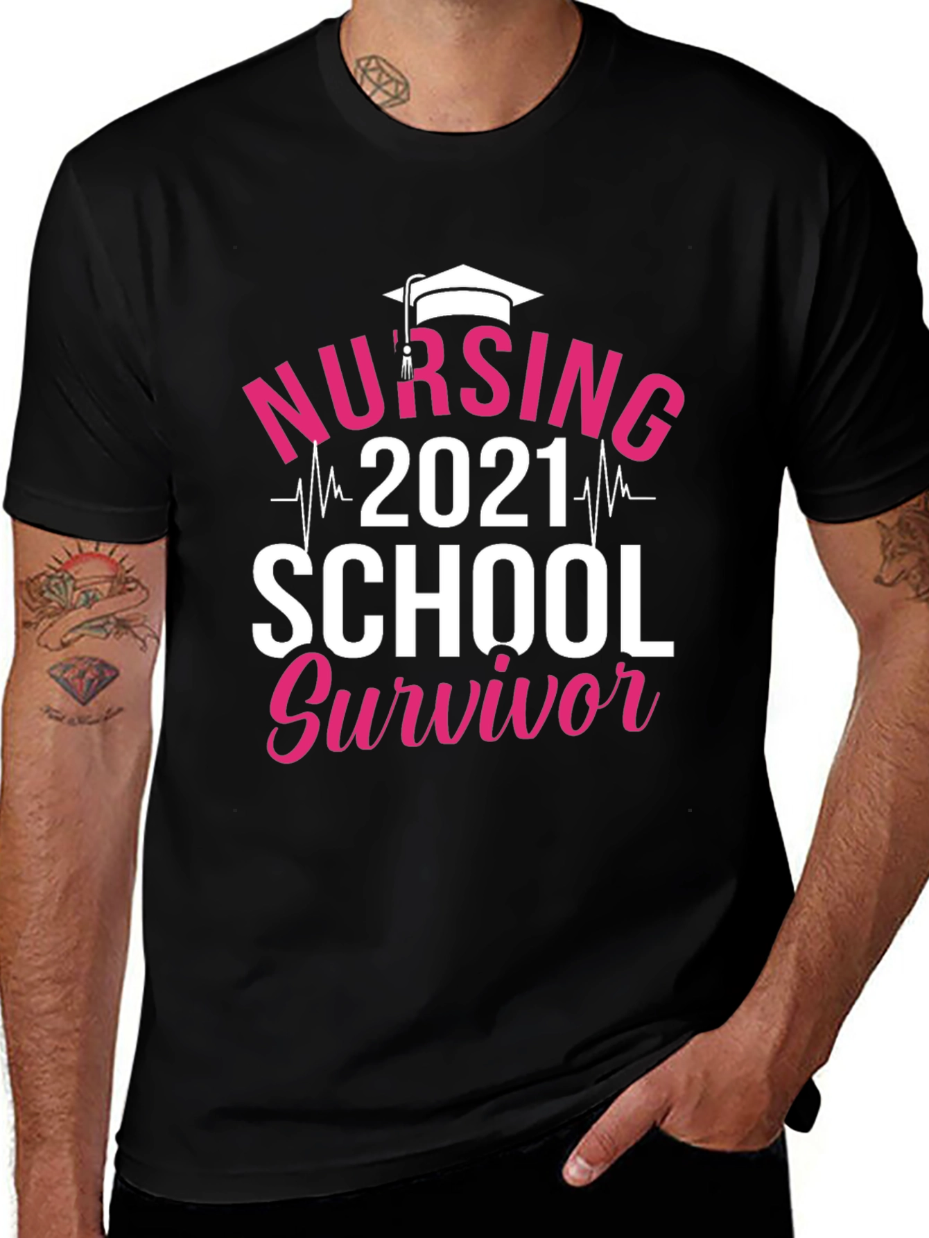 Nursing School Survivor 2021 T-Shirt