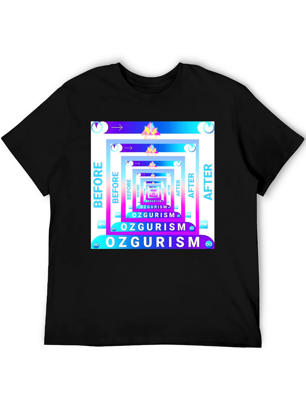 Before & After Ozgurism Graphic Tee