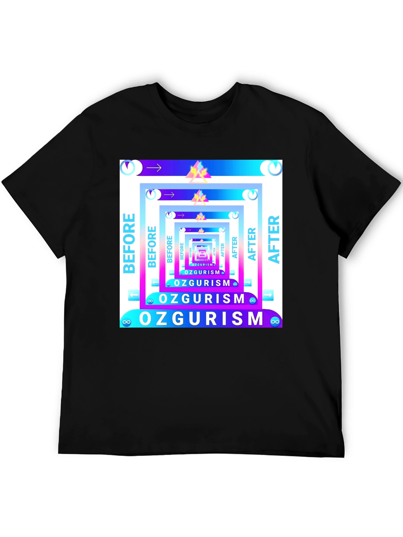 Before & After Ozgurism Graphic Tee