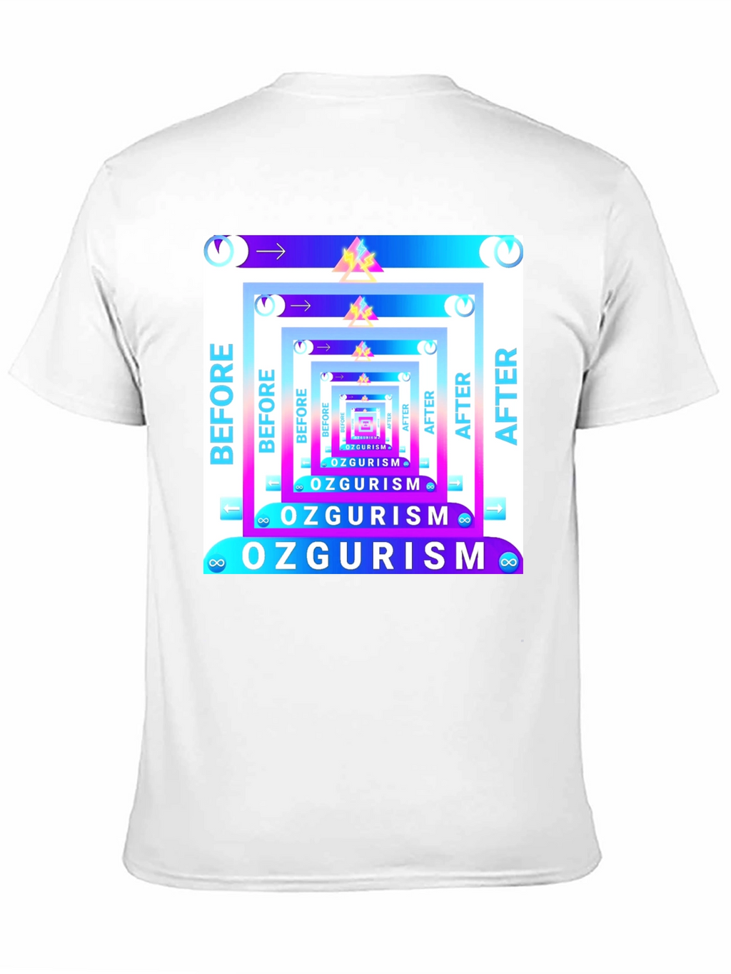 Before & After Ozgurism Graphic Tee