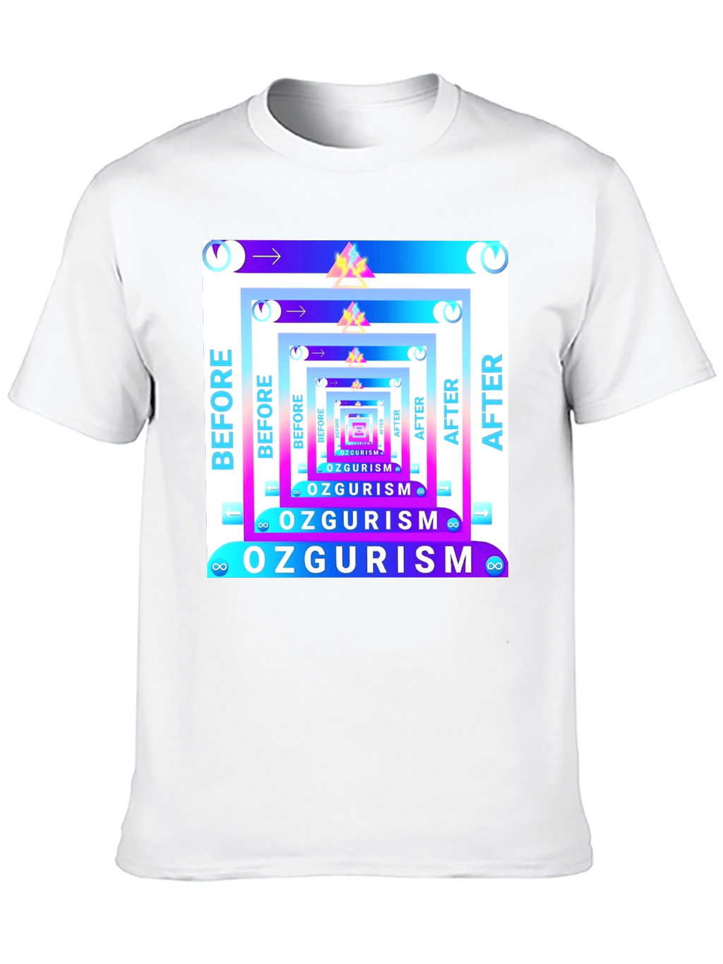 Before & After Ozgurism Graphic Tee