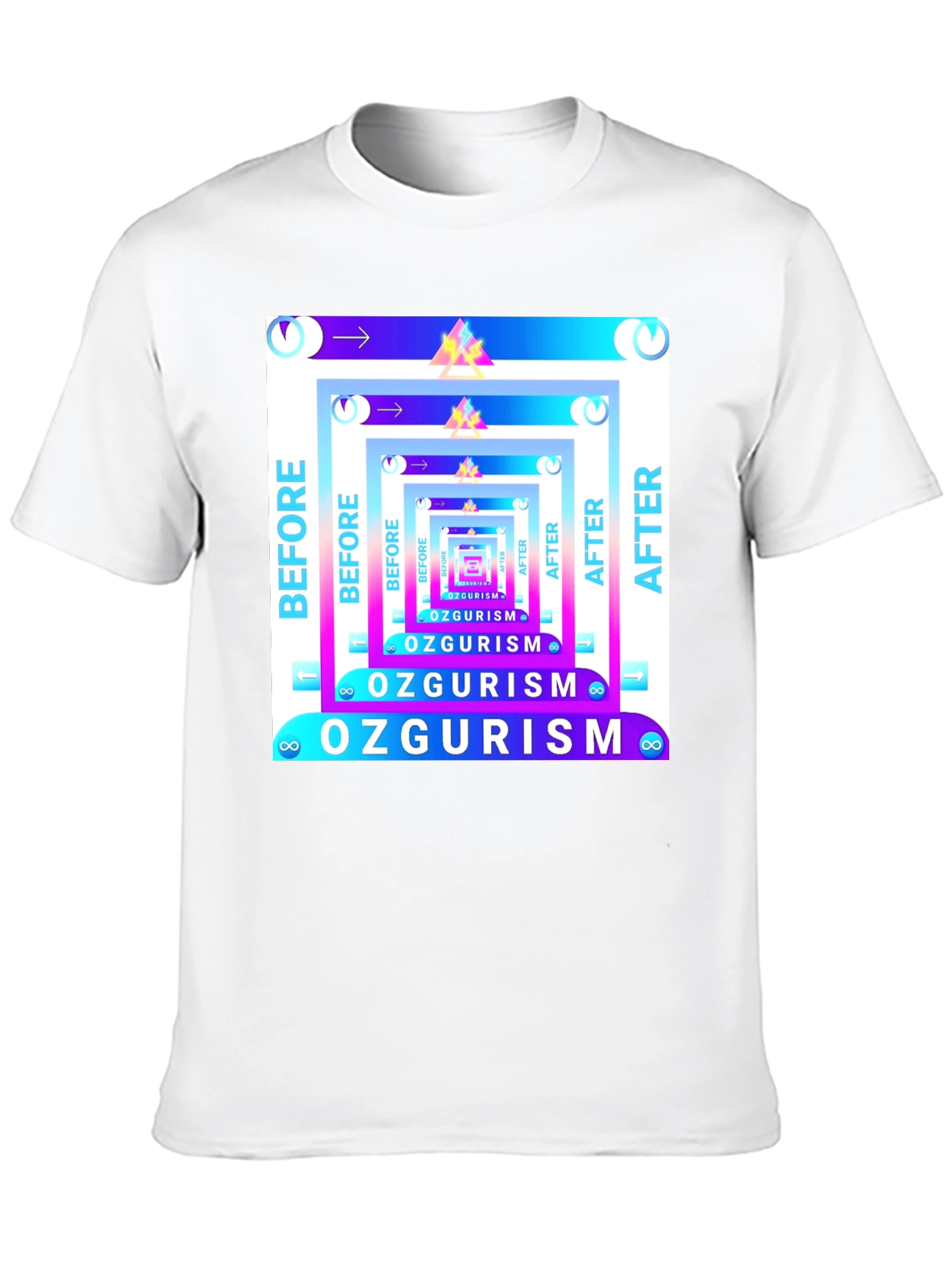 Before & After Ozgurism Graphic Tee