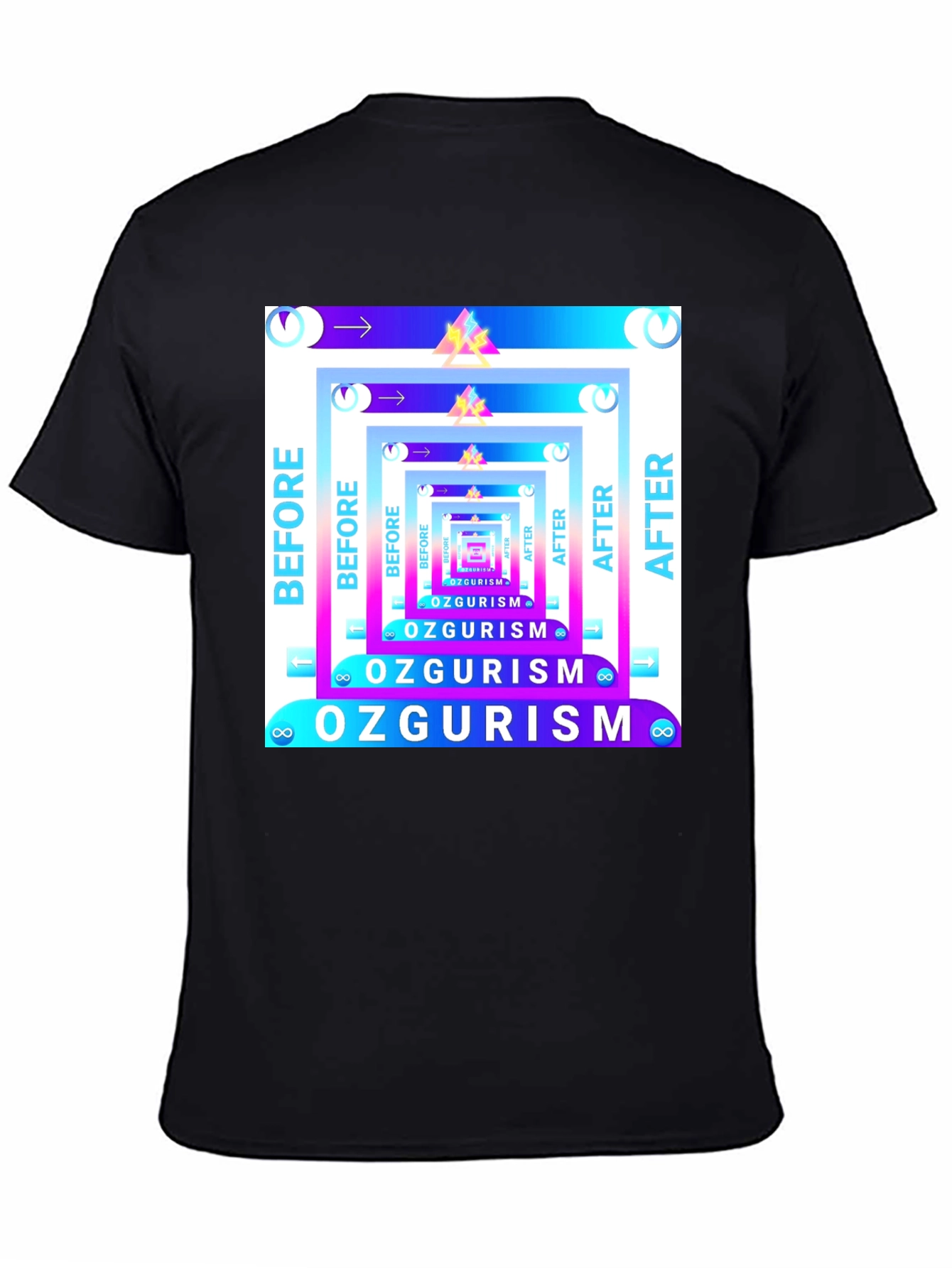 Before & After Ozgurism Graphic Tee