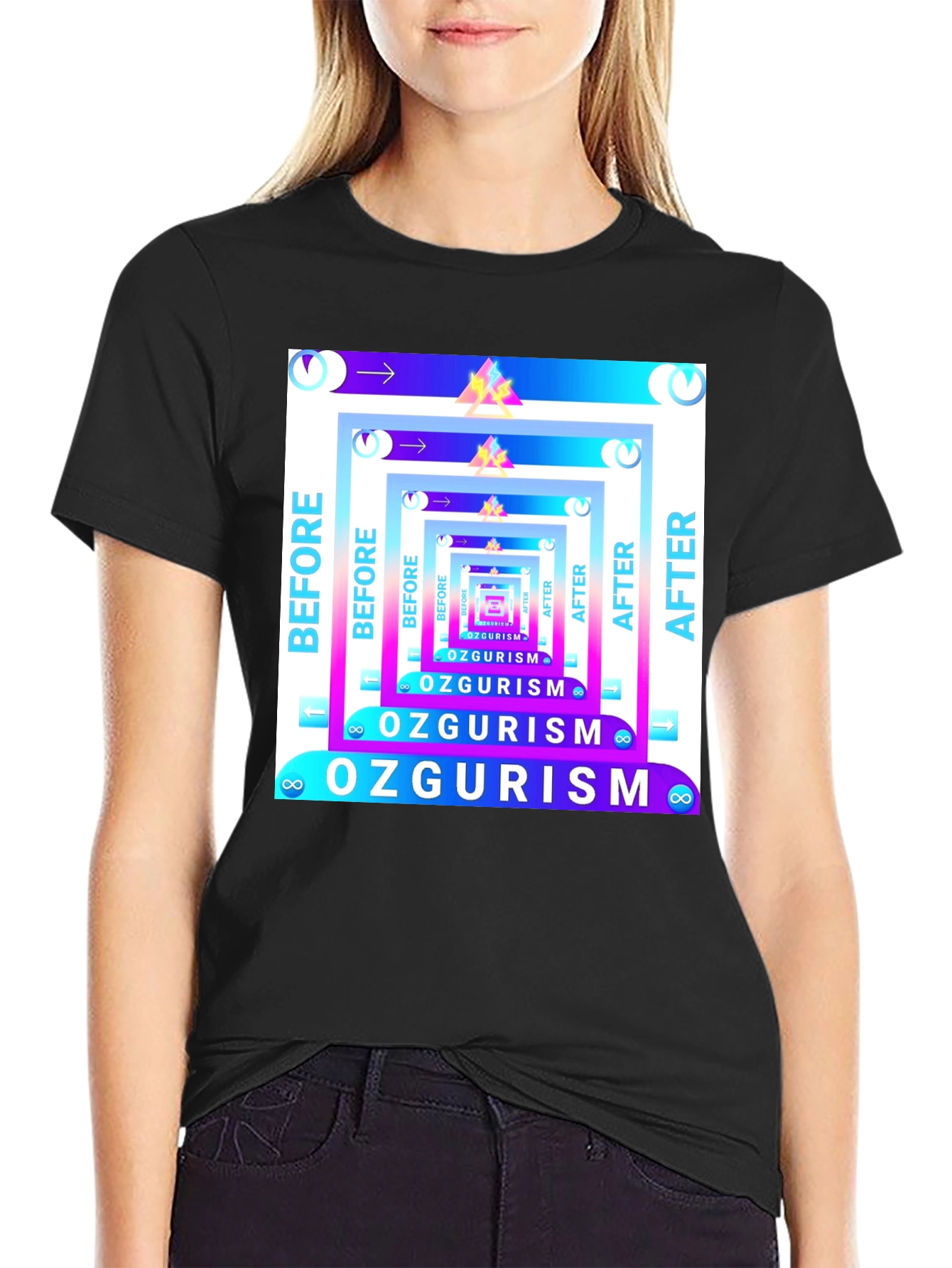 Before & After Ozgurism Graphic Tee