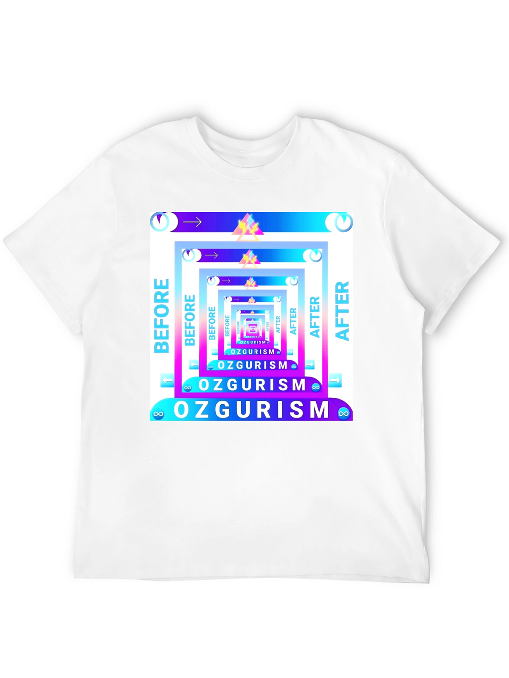 Before & After Ozgurism Graphic Tee