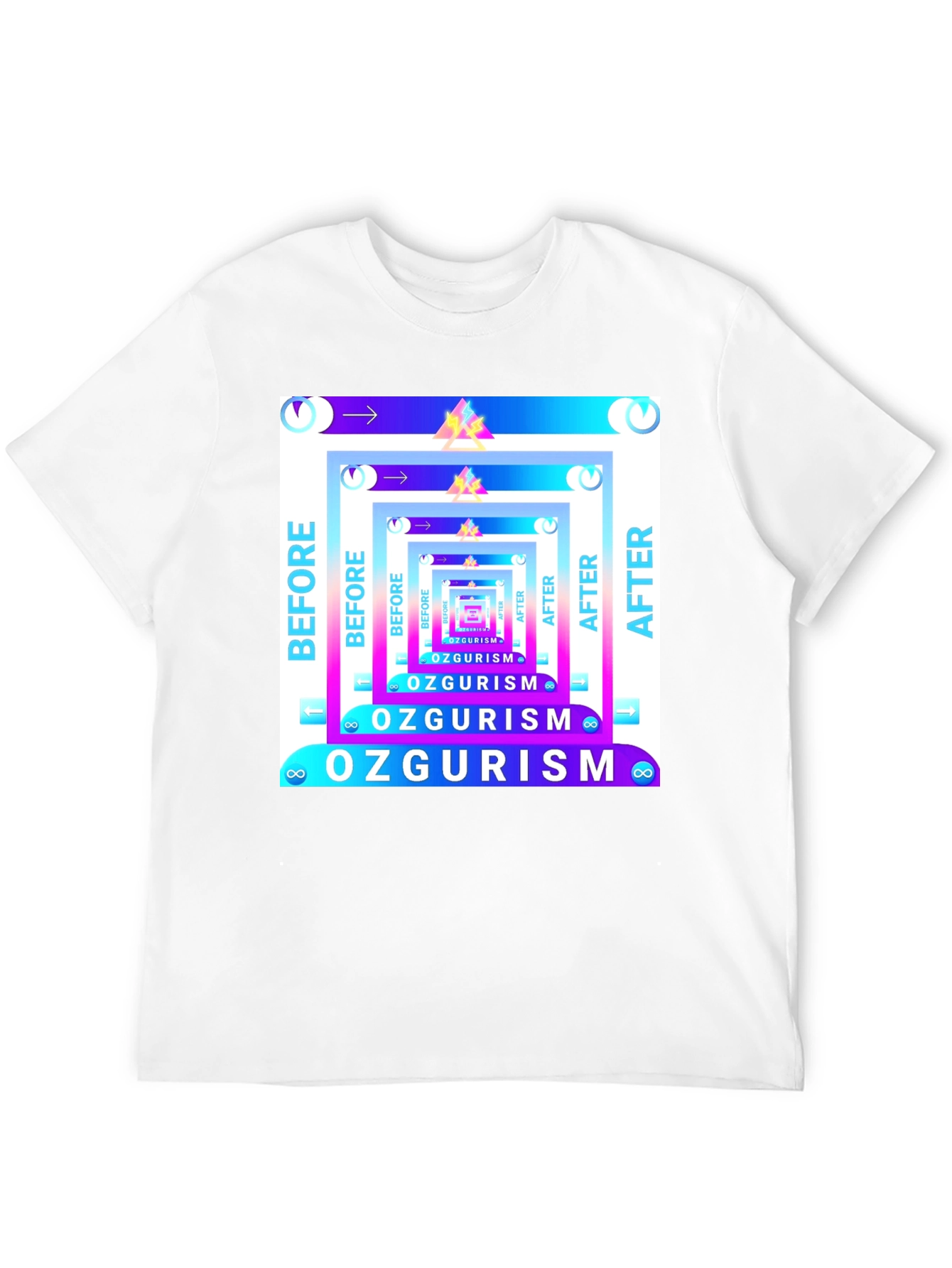 Before & After Ozgurism Graphic Tee