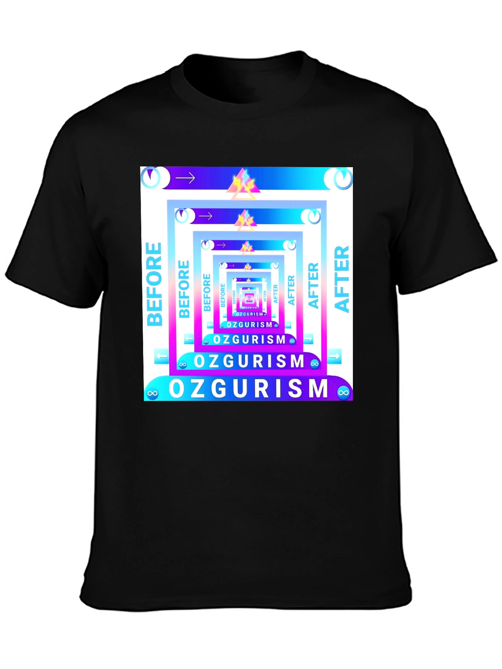 Before & After Ozgurism Graphic Tee