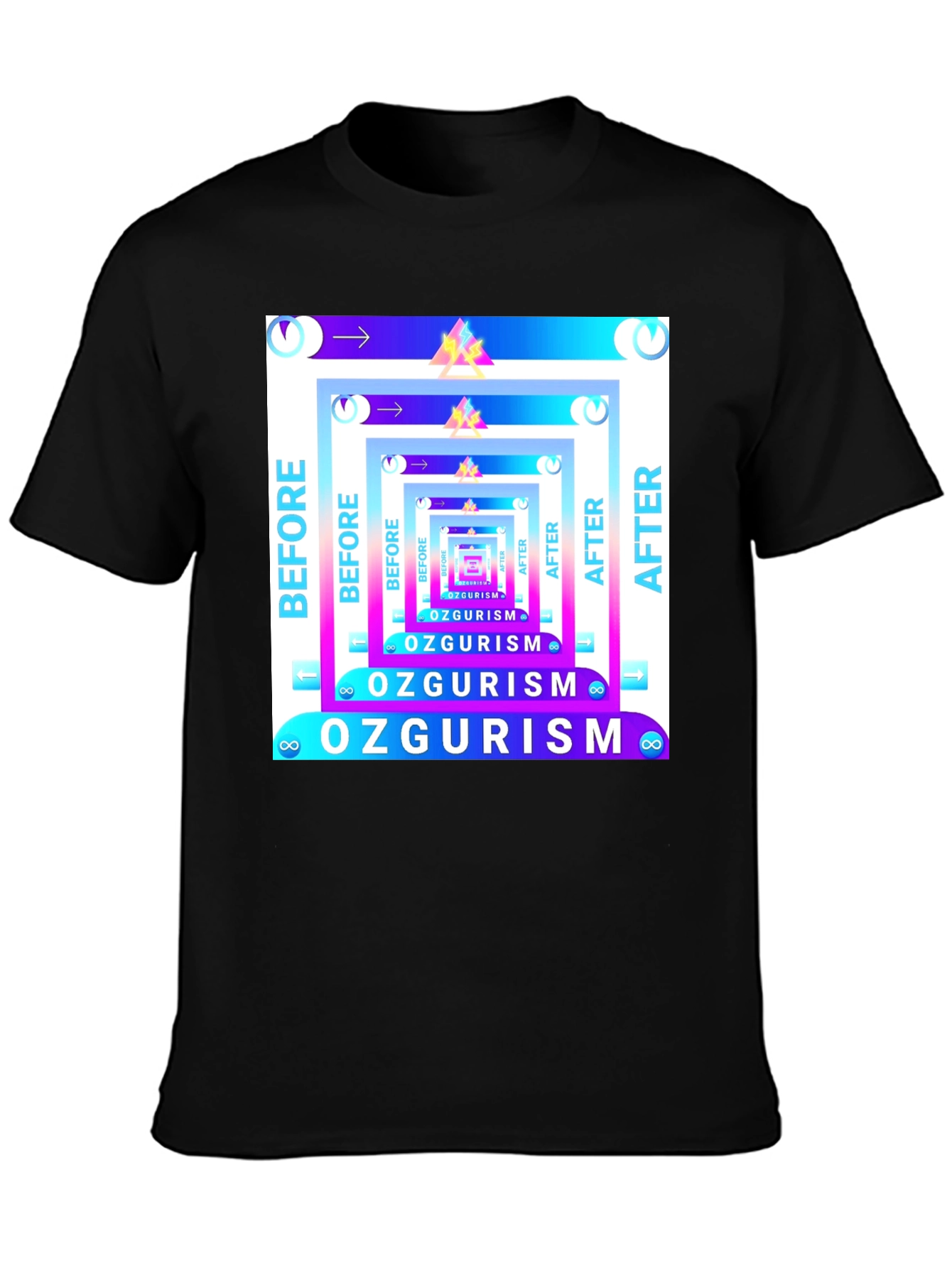 Before & After Ozgurism Graphic Tee