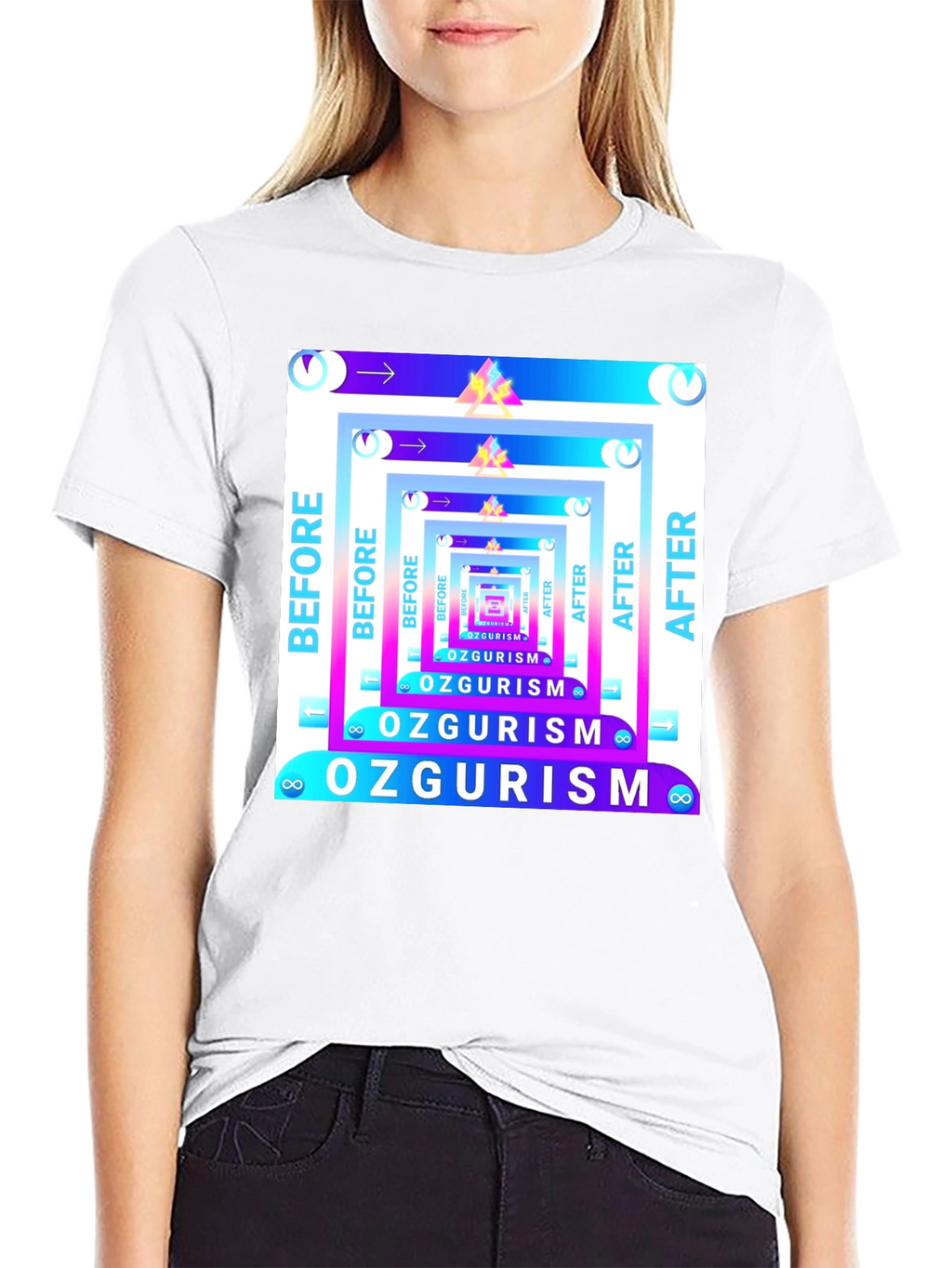 Before & After Ozgurism Graphic Tee
