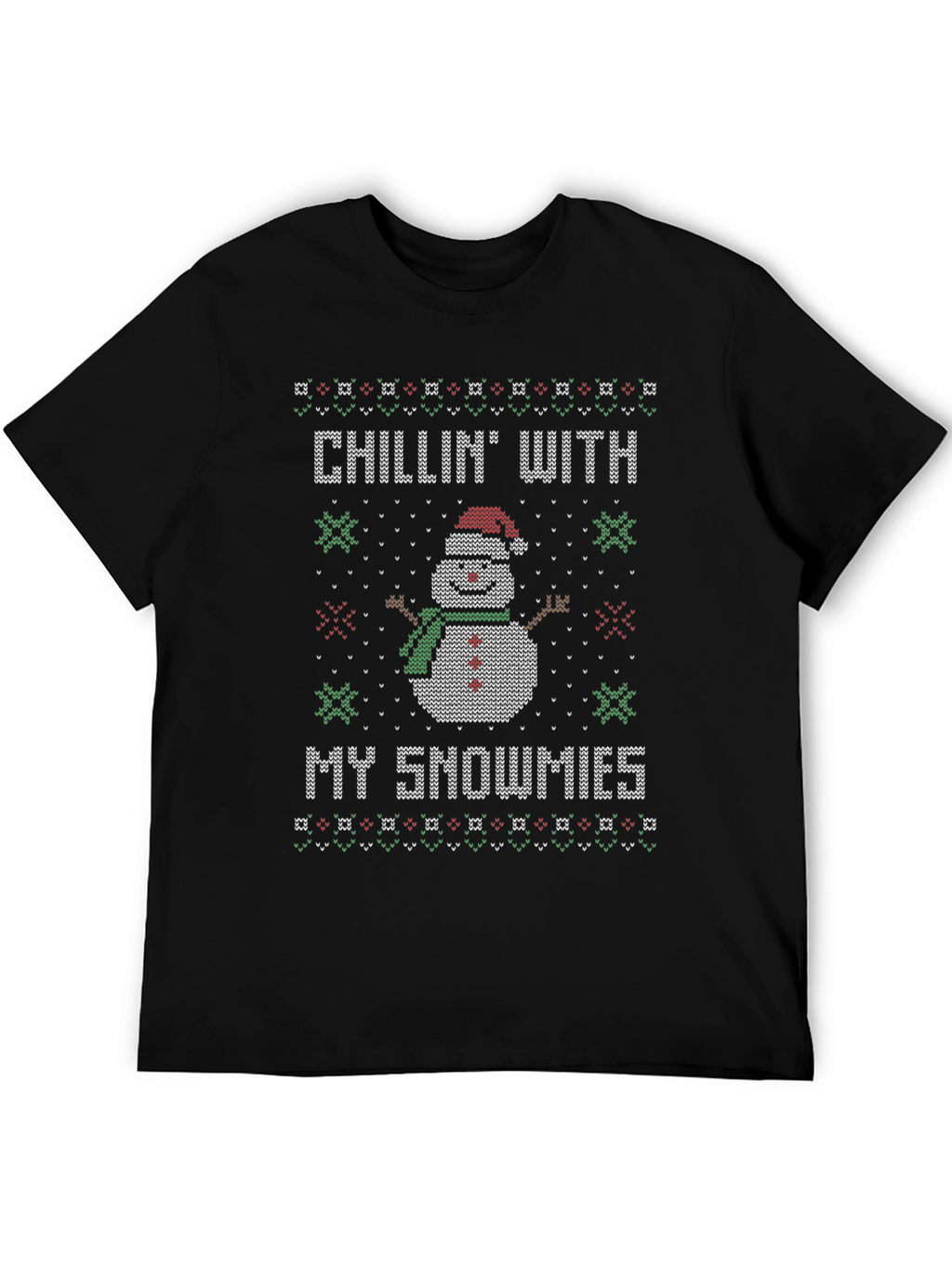 Chillin With My Snowmies Christmas T-Shirt