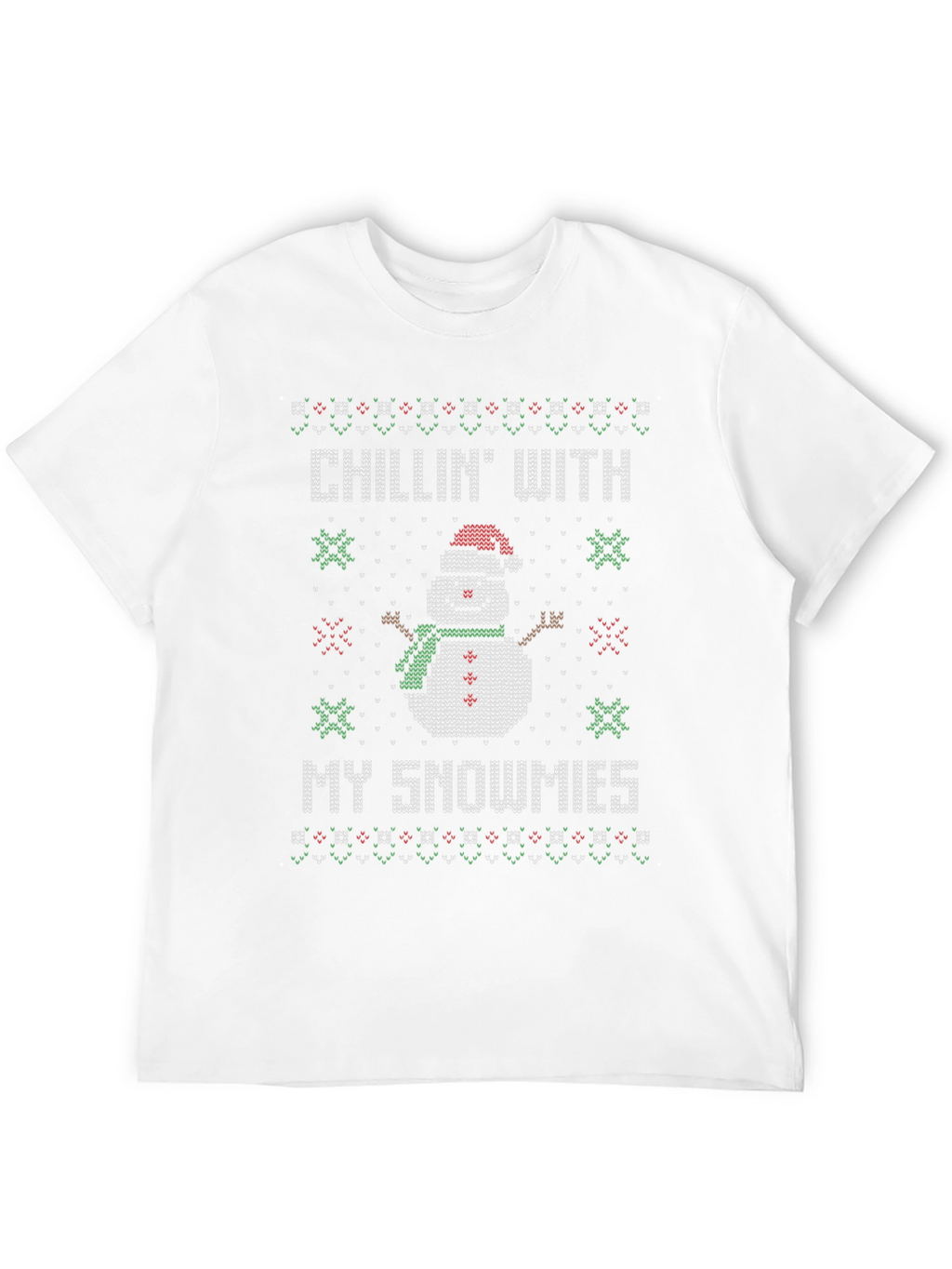 Chillin With My Snowmies Christmas T-Shirt