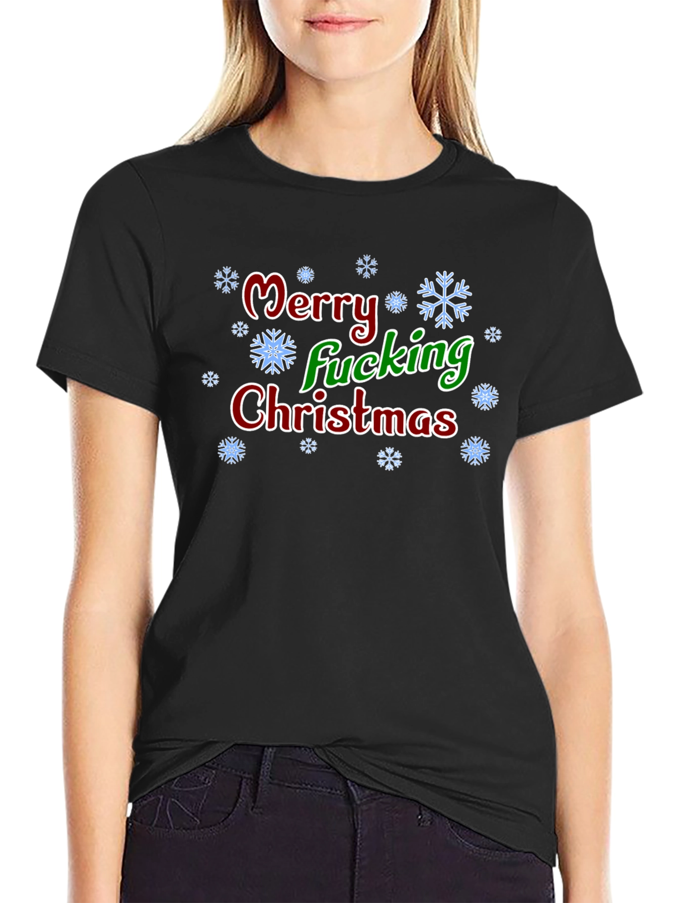 Merry Fucking Christmas T-Shirt - Holiday Humor
