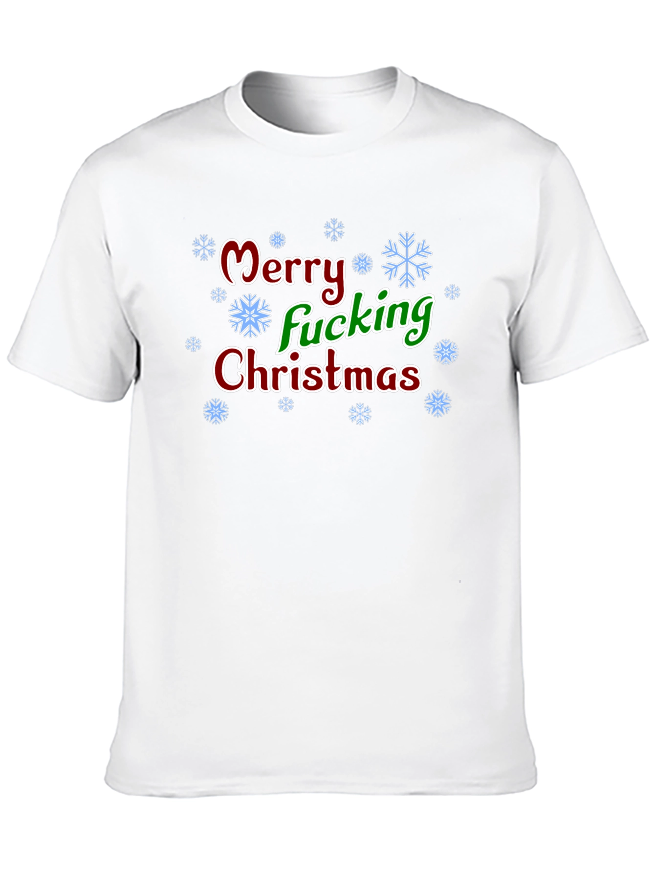 Merry Fucking Christmas T-Shirt - Holiday Humor