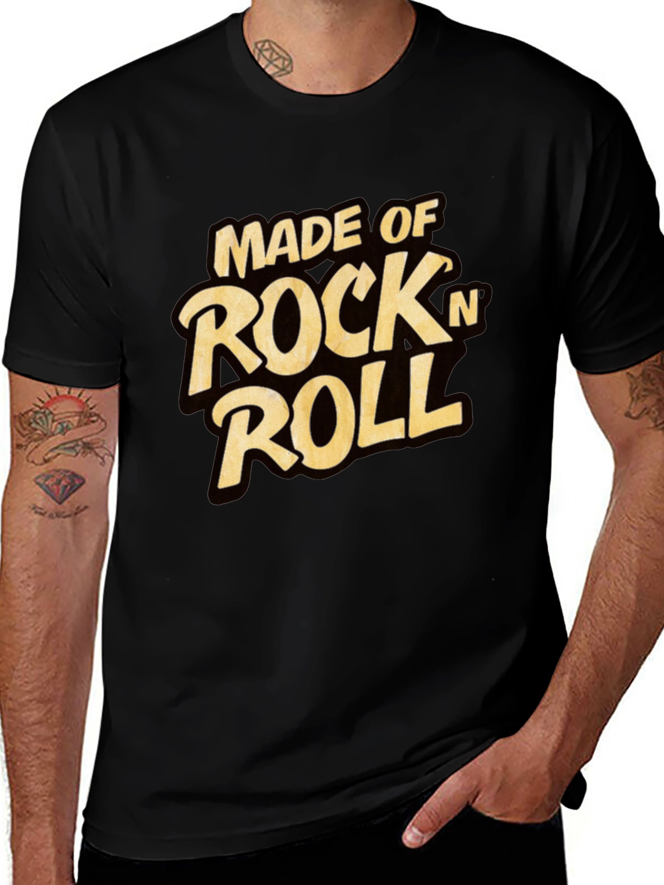 Rock N Roll Graphic T-Shirt