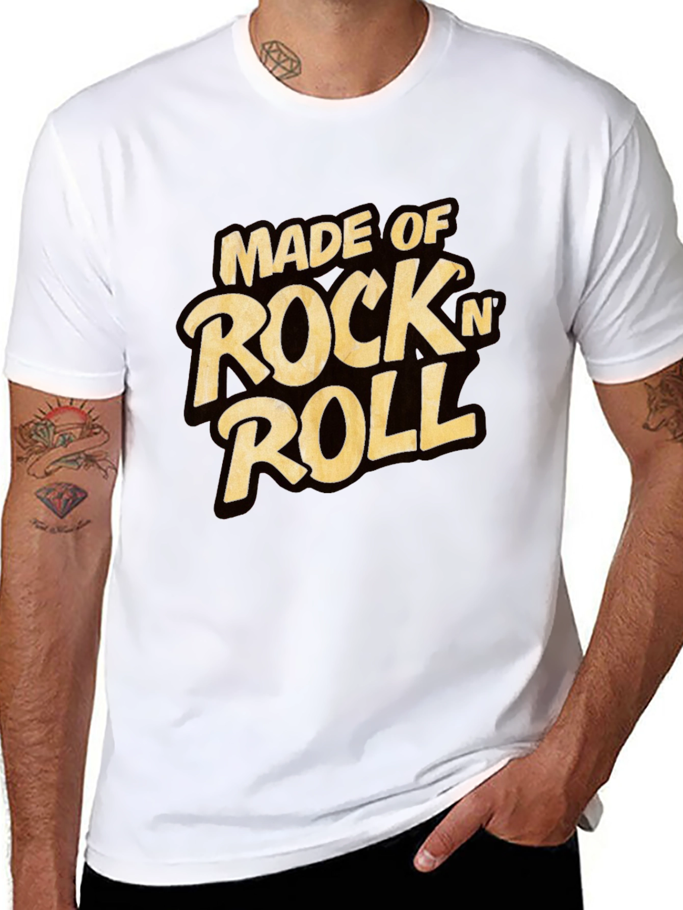 Rock N Roll Graphic T-Shirt
