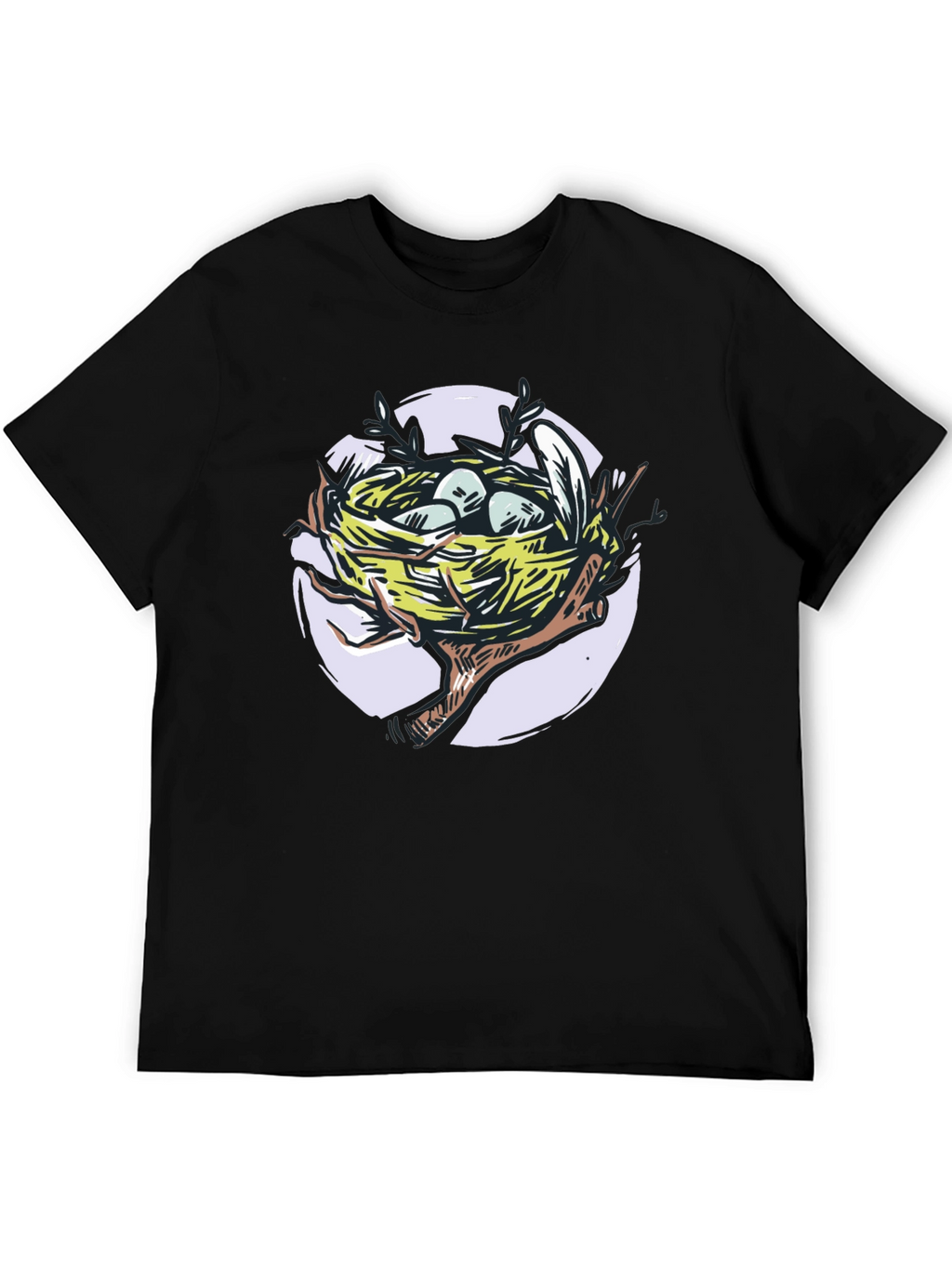 Bird Nest T-Shirt - Artistic Graphic Tee