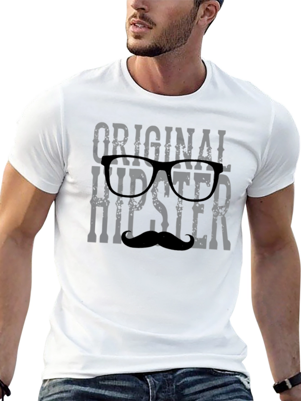 Original Hipster Graphic Tee - Retro Style