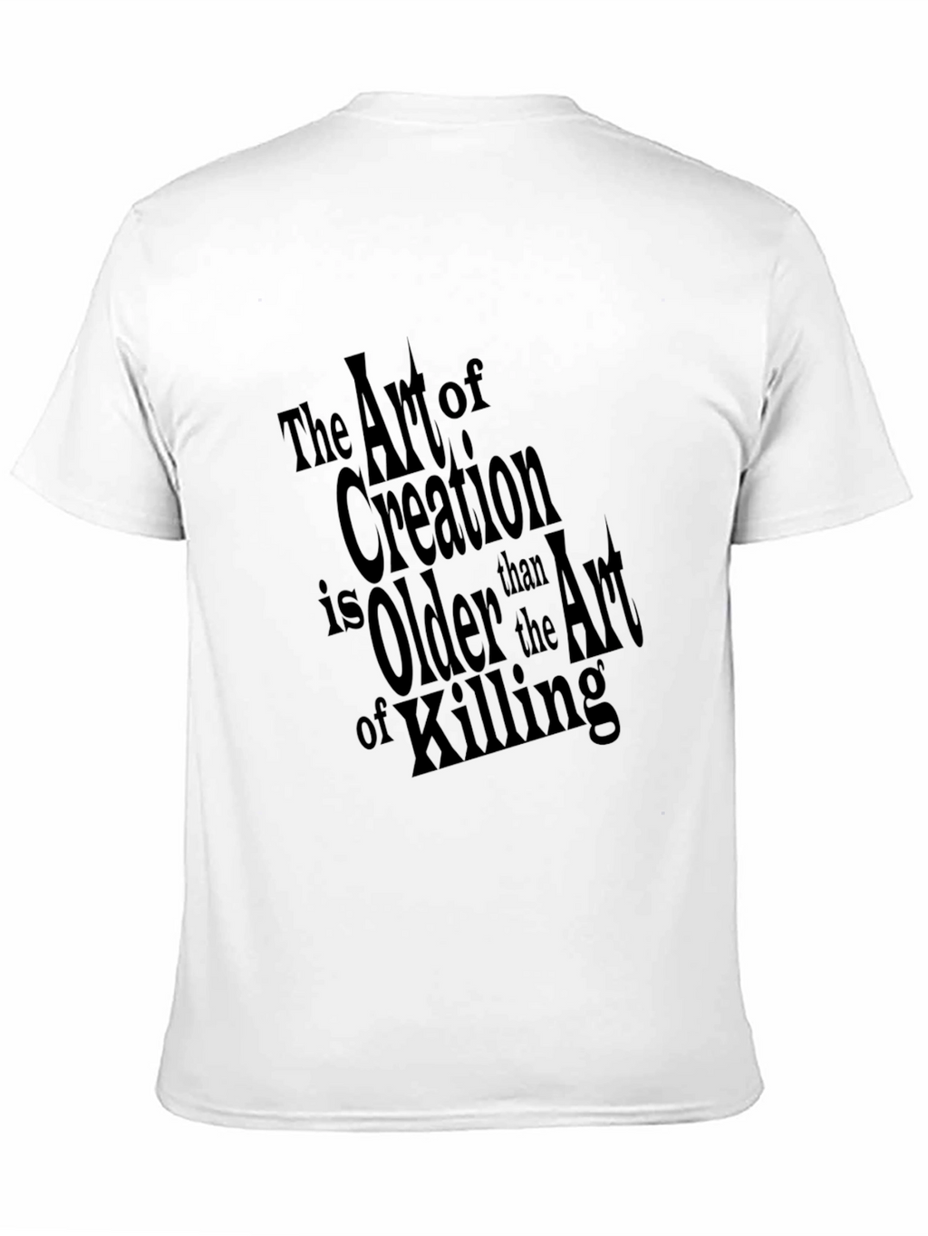 Art of Creation Black Graphic Tee