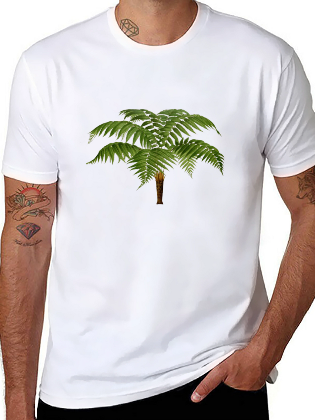 Fern Graphic Tee - Classic Black T-Shirt