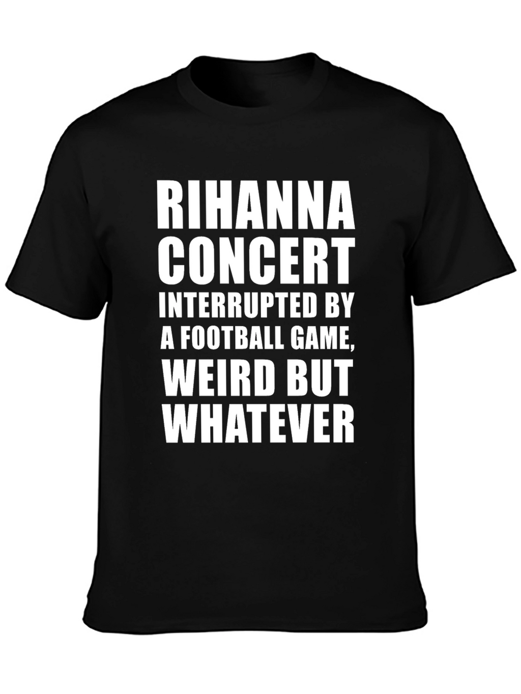 Rihanna Concert Football Game Graphic Tee