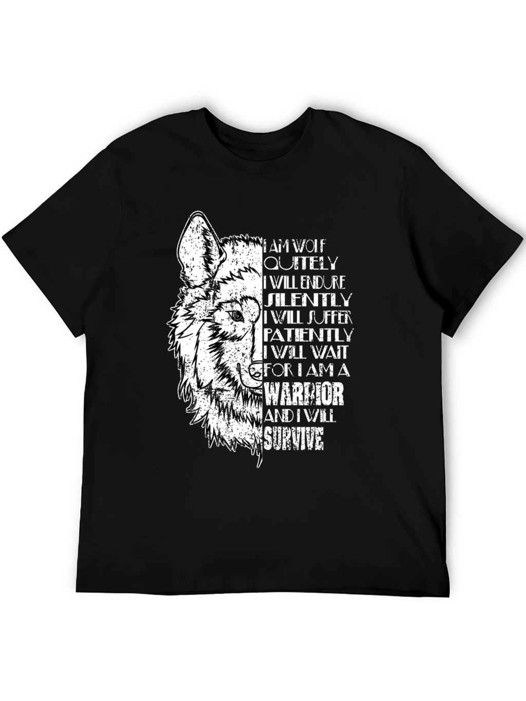 Wolf Warrior Graphic Tee