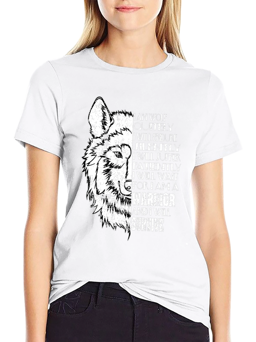 Wolf Warrior Graphic Tee