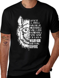 Wolf Warrior Graphic Tee